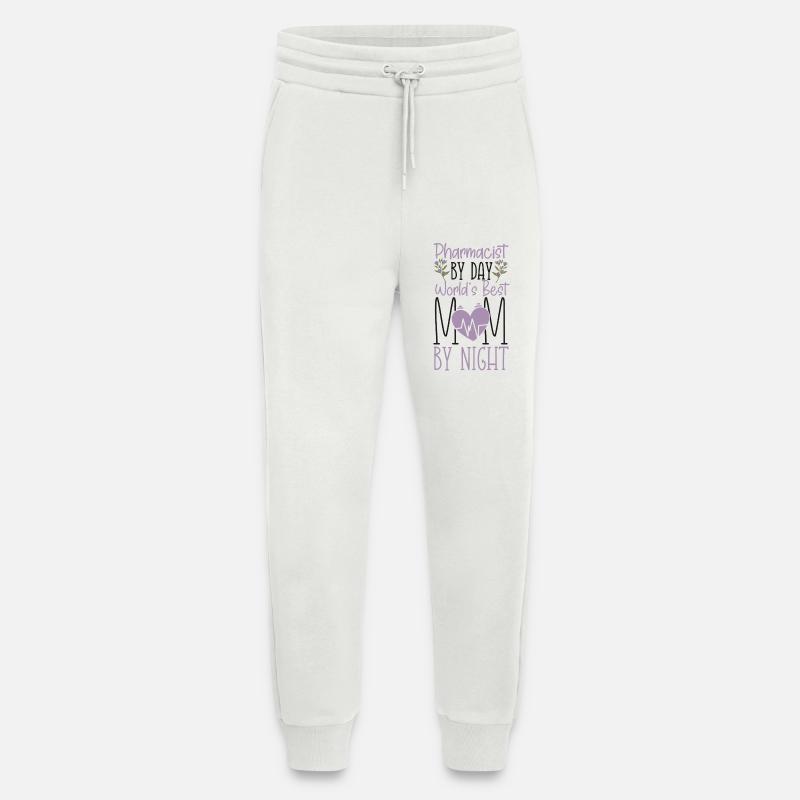 Pharmacy Tech Technician - Jogging Pants - made by SPREAD  - OFF WHITE