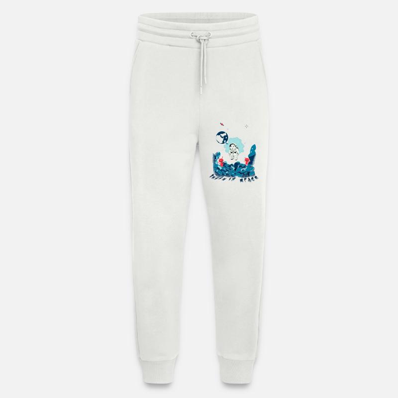 Space Rabbit - Jogging Pants - made by SPREAD  - OFF WHITE