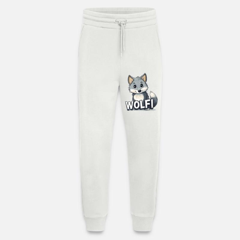Wolfi - Dein Kosename - Jogginghose - made by SPREAD - OFF WHITE
