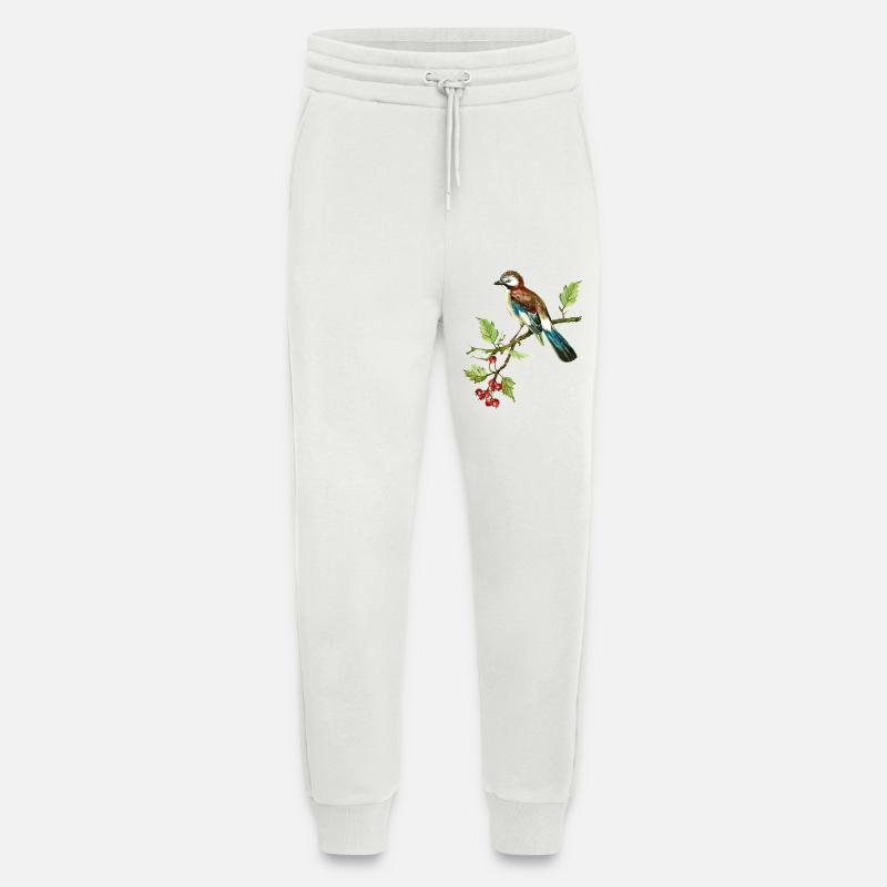 Bunter Vogel - Jogginghose - made by SPREAD - OFF WHITE