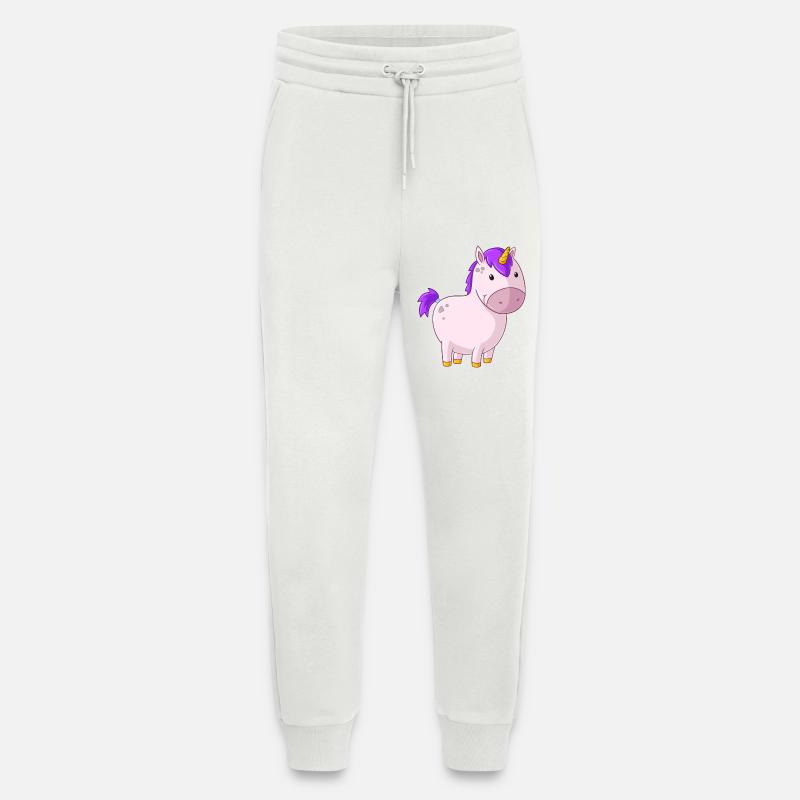 Dickes Comic Einhorn - Jogginghose - made by SPREAD - OFF WHITE