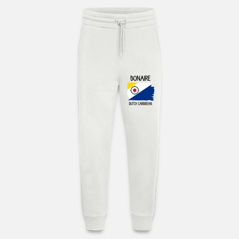Bonaire - Kralendijk - Karibik - Dutch Caribbean - Jogging Pants - made by SPREAD  - OFF WHITE