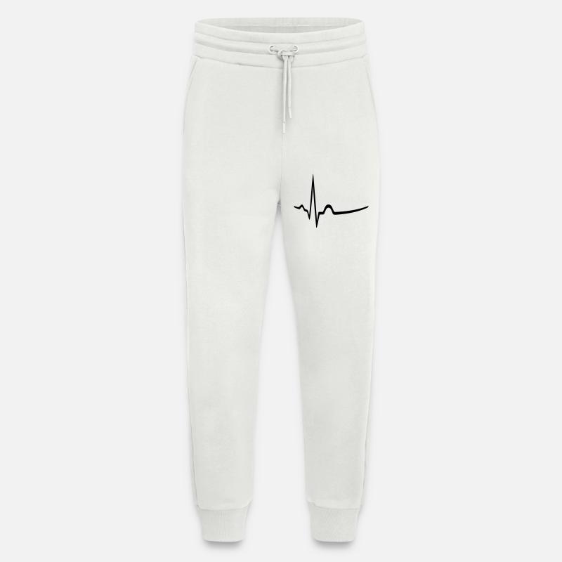 EKG - Sinusrhythmus - Arzt - Jogginghose - made by SPREAD - OFF WHITE
