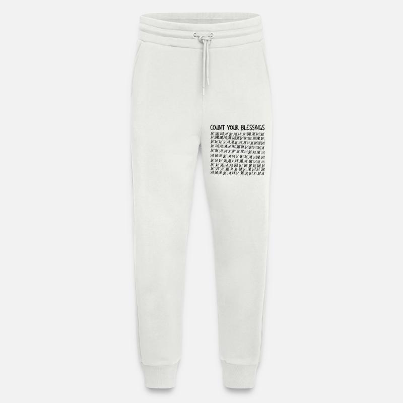 Count Your Blessings - Jogginghose - made by SPREAD - OFF WHITE