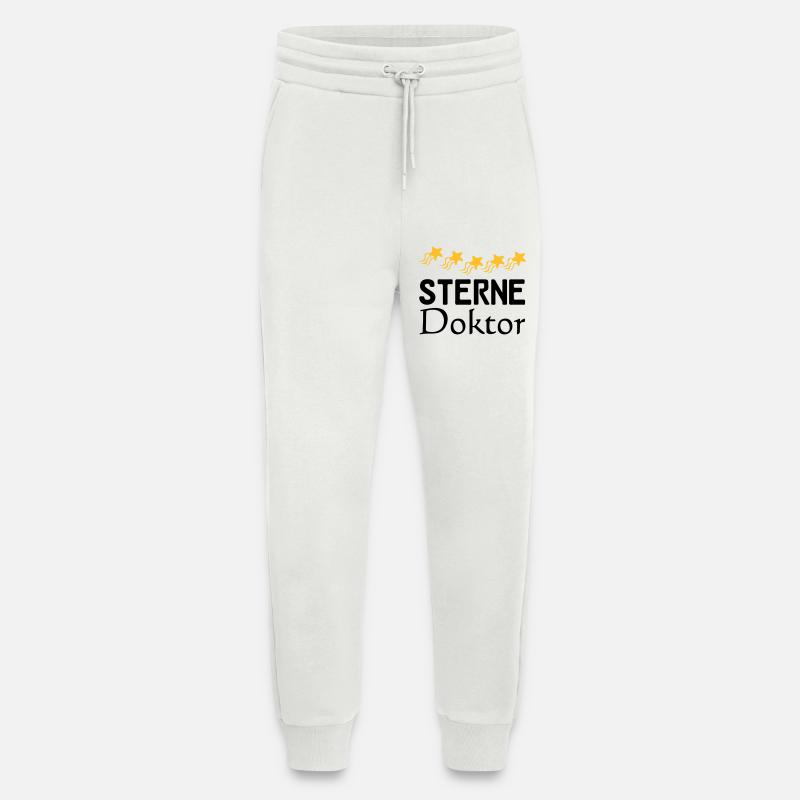 Sterne Doktor Geschenk - Jogginghose - made by SPREAD - OFF WHITE