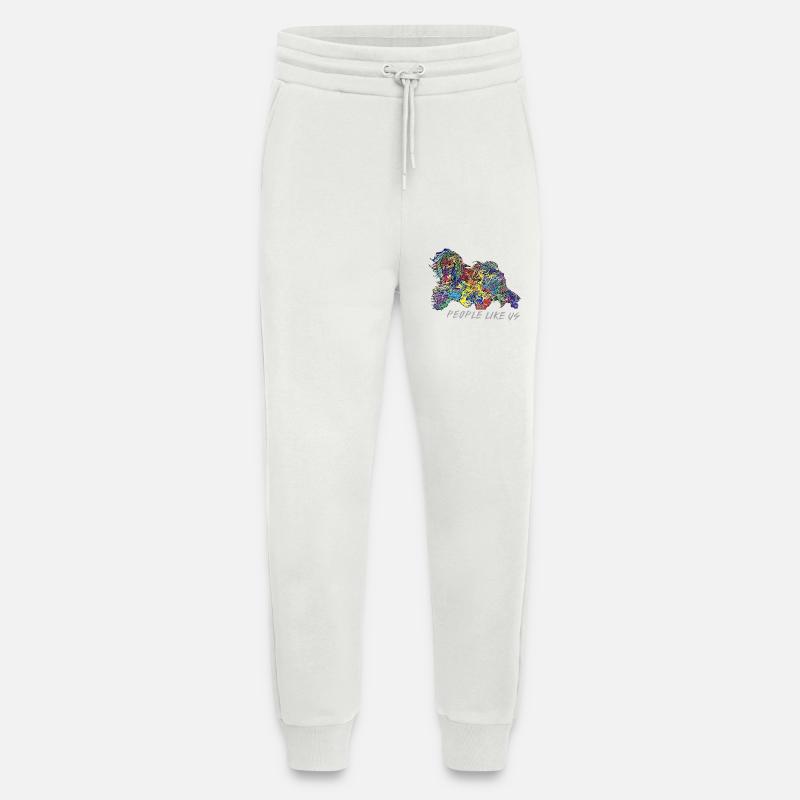 rainbow Tibetan - Jogginghose - made by SPREAD - OFF WHITE