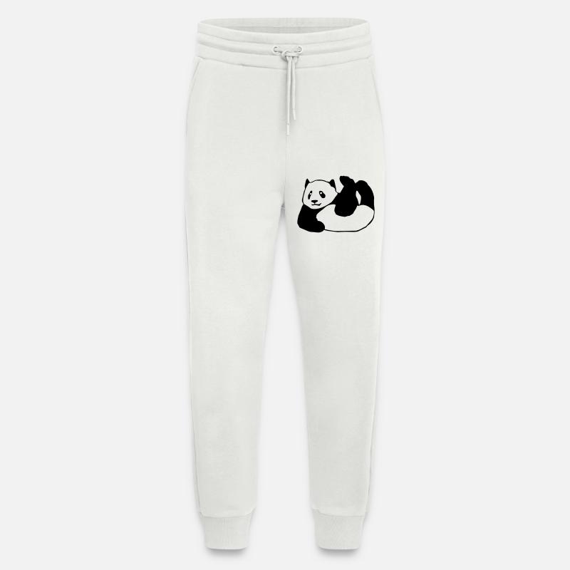 Panda, Bär,Tier, - Jogginghose - made by SPREAD - OFF WHITE