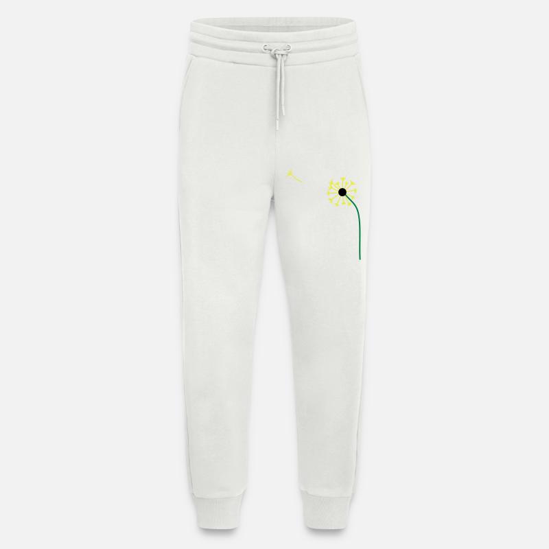 Pusteblume,Löwenzahn,Butterblume, ✔ - Jogginghose - made by SPREAD - OFF WHITE