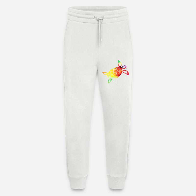 Bunte Schildkröte - Jogginghose - made by SPREAD - OFF WHITE
