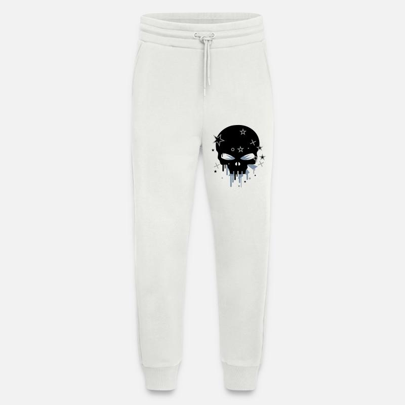Skull / Totenkopf - Jogginghose - made by SPREAD - OFF WHITE