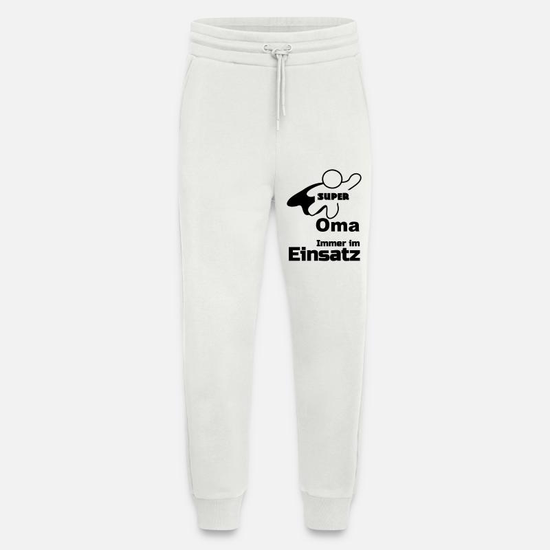 Super Oma Geschenk - Jogginghose - made by SPREAD - OFF WHITE