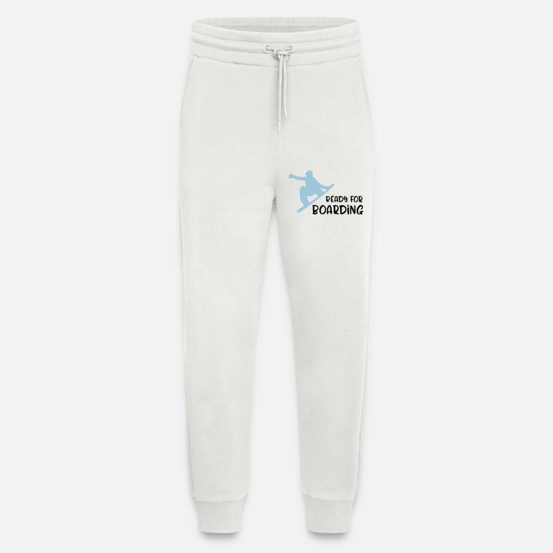 Snowboard - Jogginghose - made by SPREAD - OFF WHITE
