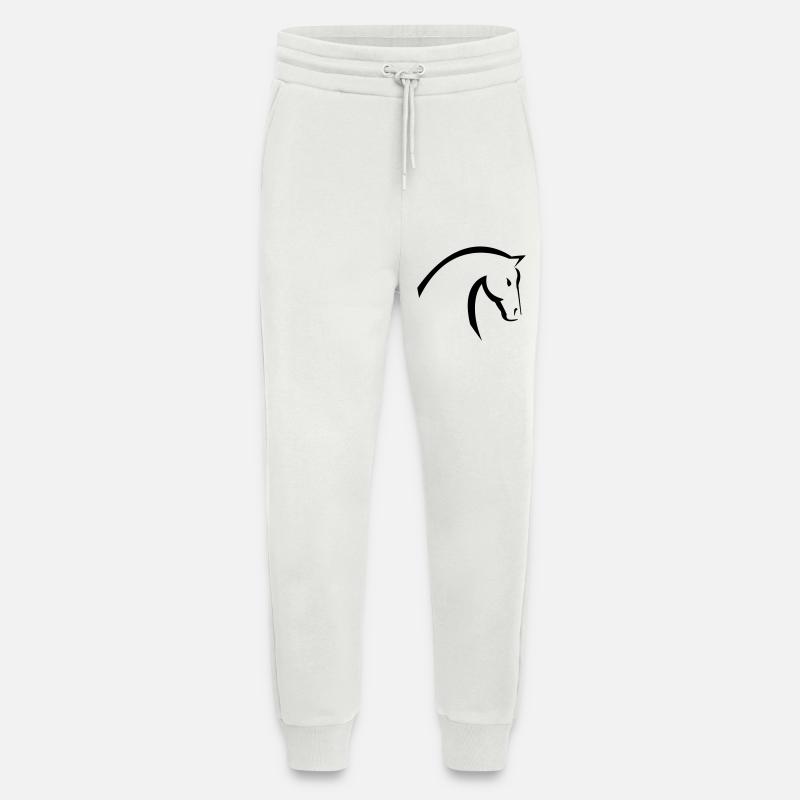 Pferd - Jogginghose - made by SPREAD - OFF WHITE