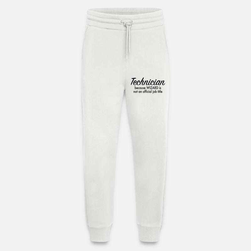 technician - Jogging Pants - made by SPREAD  - OFF WHITE