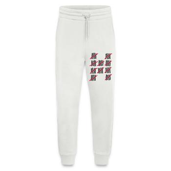 Anniversaire 50 années - Pantalon de jogging bio décontracté fabriqué en UE - OFF WHITE - Devant