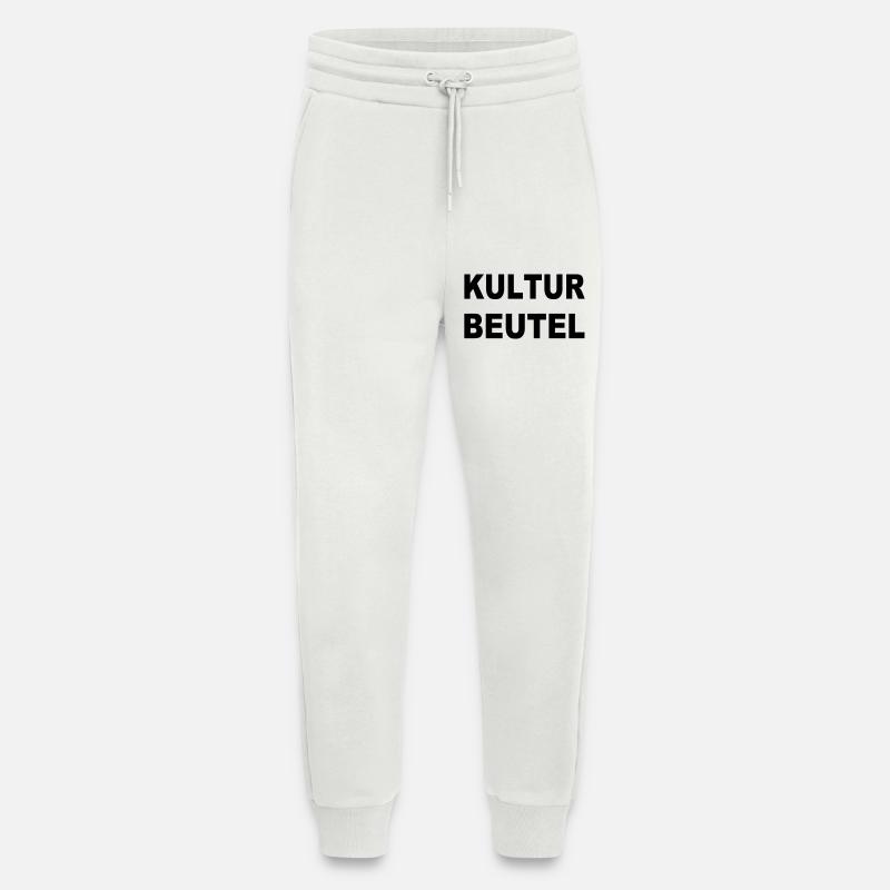 KULTUR BEUTEL - Jogginghose - made by SPREAD - OFF WHITE