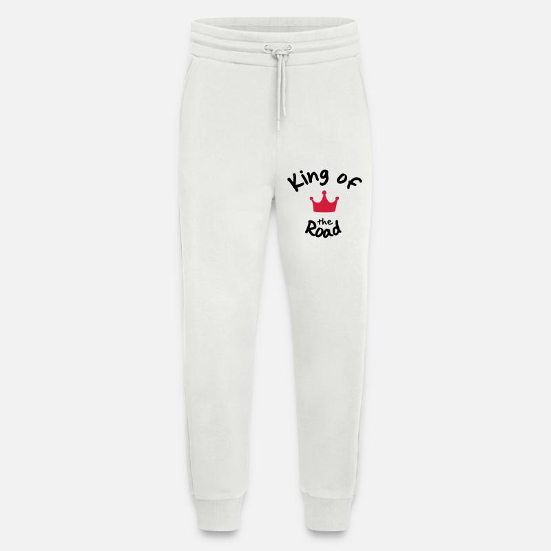 Biker - Jogging Pants - made by SPREAD - OFF WHITE
