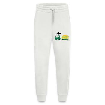 tracteur - Pantalon de jogging bio décontracté fabriqué en UE - OFF WHITE - Devant