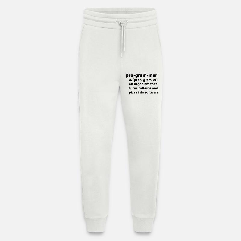 Programmdefinition - die Definition Programmer - Jogginghose - made by SPREAD - OFF WHITE