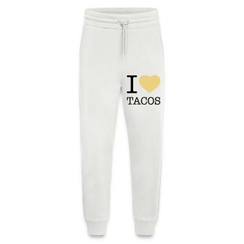 I LOVE TACOS - Jogging Pants - made by SPREAD  - OFF WHITE - Front