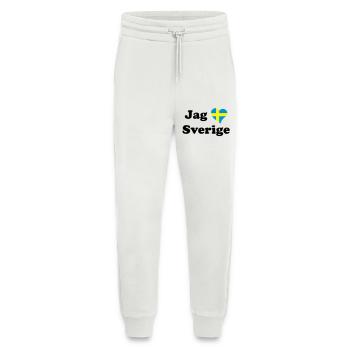 I love Sweden - Jogging Pants - made by SPREAD  - OFF WHITE - Front