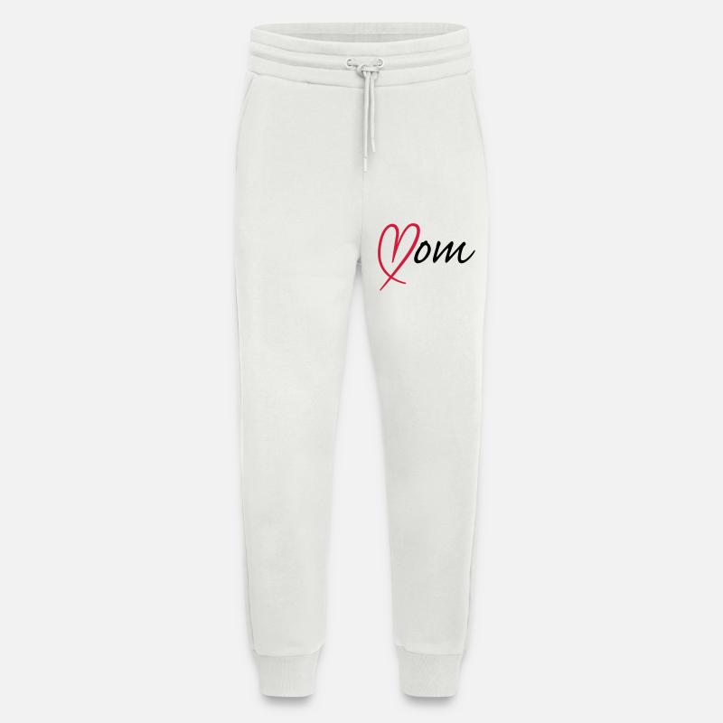 Mom Herz - Jogginghose - made by SPREAD - OFF WHITE