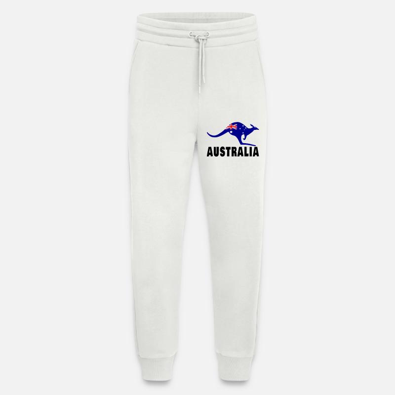 Australia Kangaroo / Gift / Gift Idea - Jogging Pants - made by SPREAD  - OFF WHITE