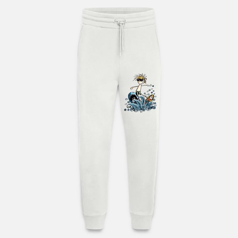 Cool Power Surfer - Comic - Jogging Pants - made by SPREAD  - OFF WHITE