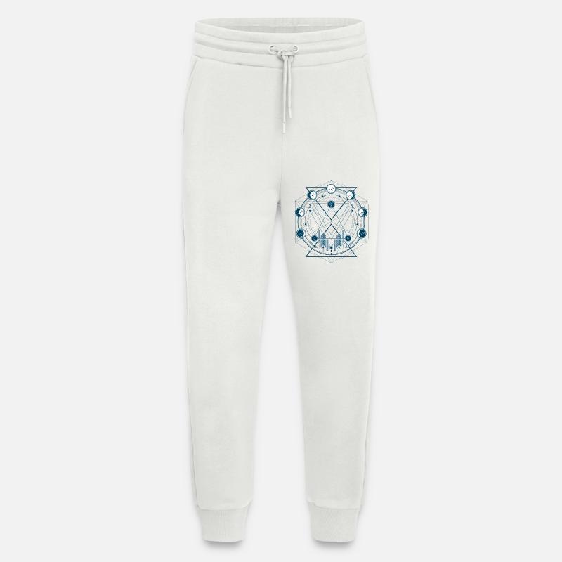 geometry - Jogging Pants - made by SPREAD - OFF WHITE