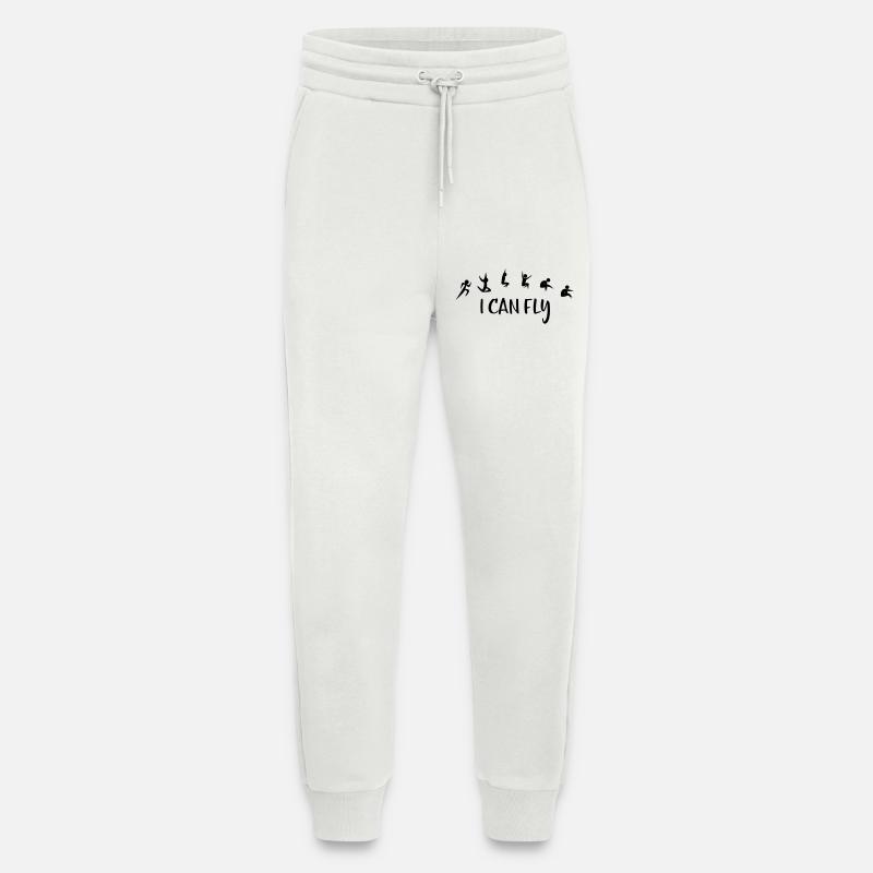 long jump - Jogging Pants - made by SPREAD  - OFF WHITE