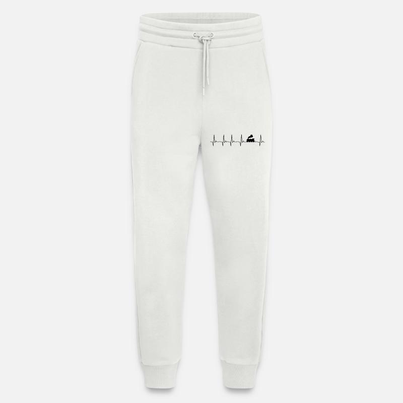 train - Jogging Pants - made by SPREAD - OFF WHITE