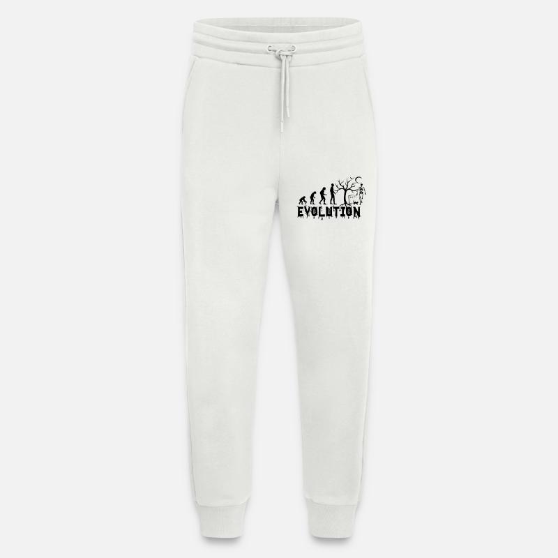 EVOLUTION HALLOWEEN Geschenk - Jogginghose - made by SPREAD - OFF WHITE