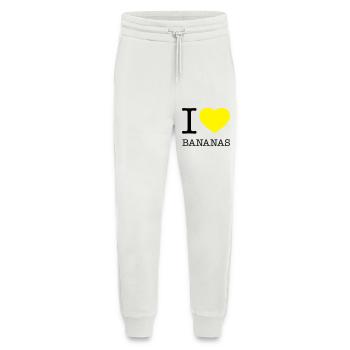 I LOVE BANANAS Banana - Jogging Pants - made by SPREAD  - OFF WHITE - Front