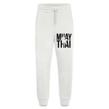 muay thai - Jogging Pants - made by SPREAD  - OFF WHITE - Front