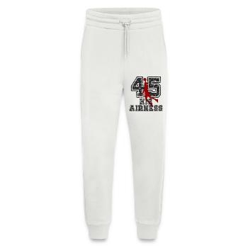 Basket-ball 45 Chemise masculine Streetwear rétro - Pantalon de jogging bio décontracté fabriqué en UE - OFF WHITE - Devant