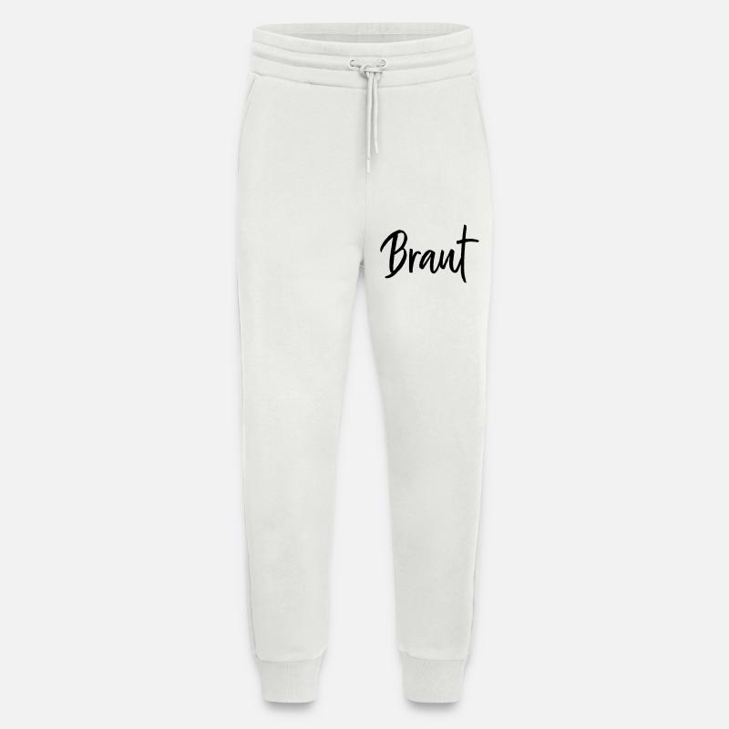 Bride's hen party bachelorette party - Jogging Pants - made by SPREAD  - OFF WHITE