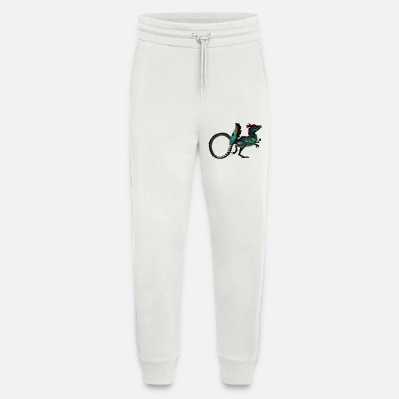 dinosaur - Jogging Pants - made by SPREAD - OFF WHITE