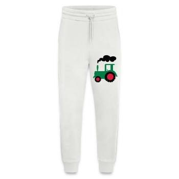 traktor trecker landwirtschaft - Jogginghose - made by SPREAD - OFF WHITE - Vorne