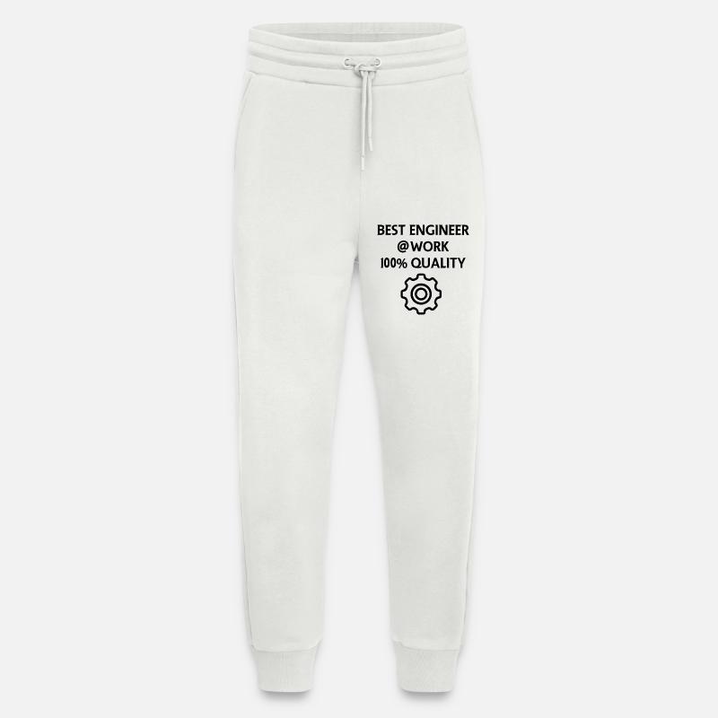 Technician and Engineer - Jogging Pants - made by SPREAD  - OFF WHITE