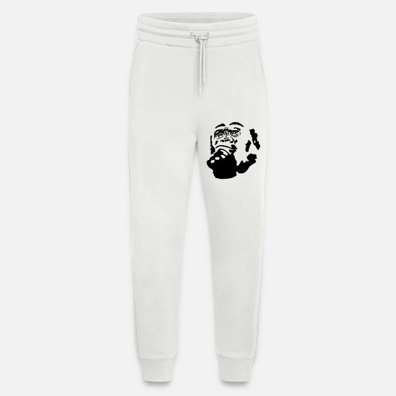 Affe - Jogginghose - made by SPREAD - OFF WHITE