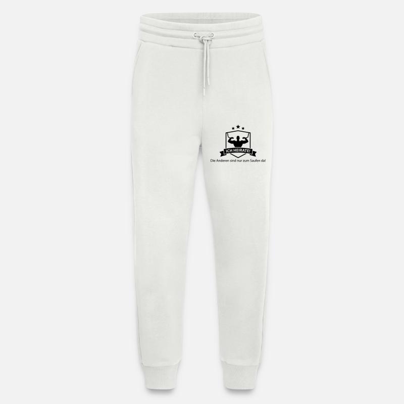 ich_heirate - Jogginghose - made by SPREAD - OFF WHITE