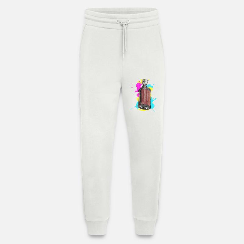Graffiti Spraydose mit Spritzfarben - Jogginghose - made by SPREAD - OFF WHITE