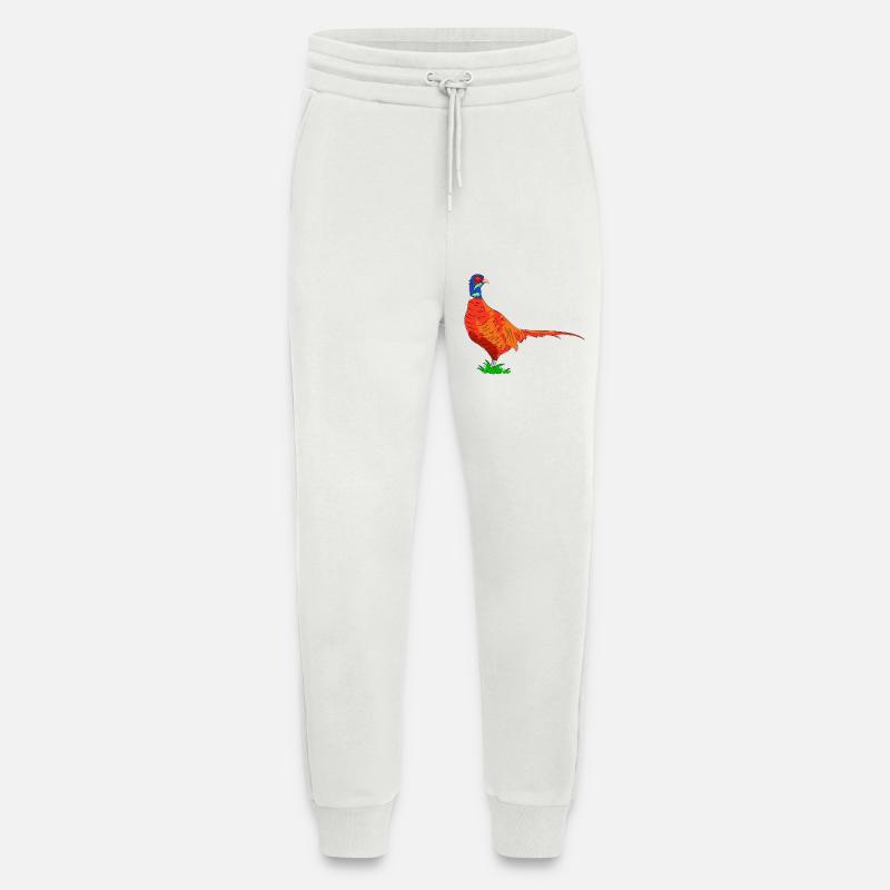 fasan vogel jäger - Jogginghose - made by SPREAD - OFF WHITE