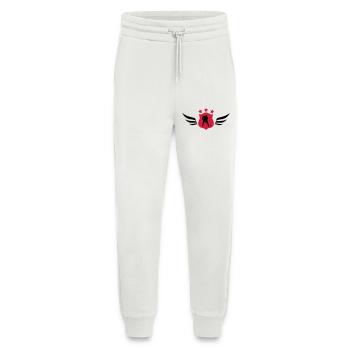 Hockey / Eishockey - Pantalon de jogging bio décontracté fabriqué en UE - OFF WHITE - Devant