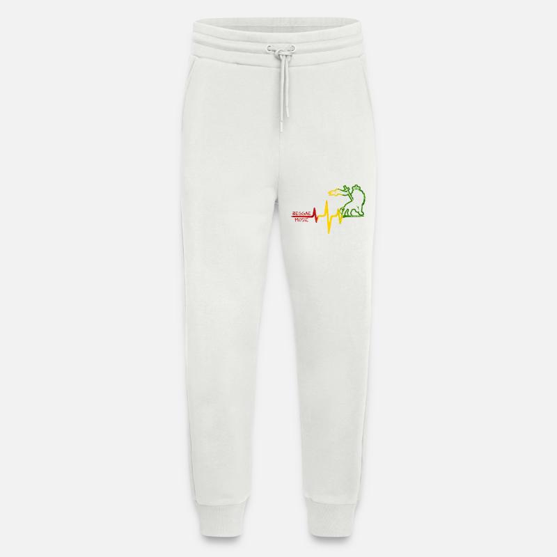 Reggae Löwe Rhythmus Icon - Jogginghose - made by SPREAD - OFF WHITE