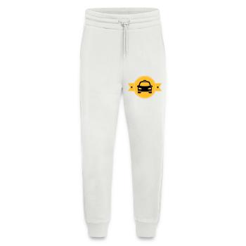 Taxi - Pantalon de jogging bio décontracté fabriqué en UE - OFF WHITE - Devant