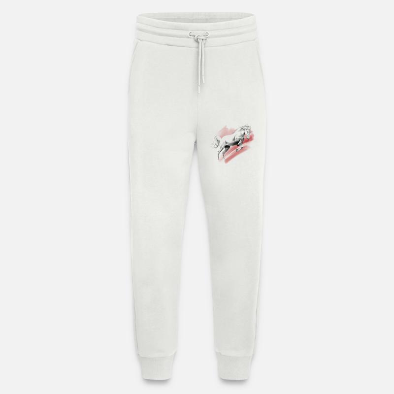 Pferd - Jogginghose - made by SPREAD - OFF WHITE