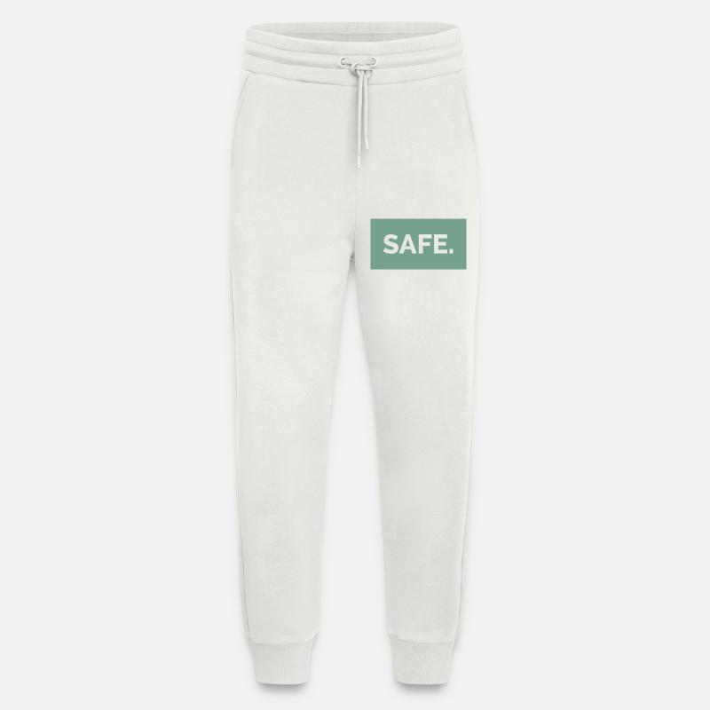 safe sicher absolut 100prozent geschenkidee - Jogginghose - made by SPREAD - OFF WHITE