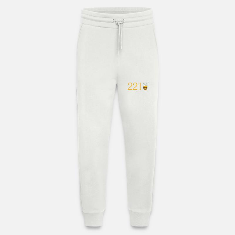 221bee - Jogging Pants - made by SPREAD  - OFF WHITE