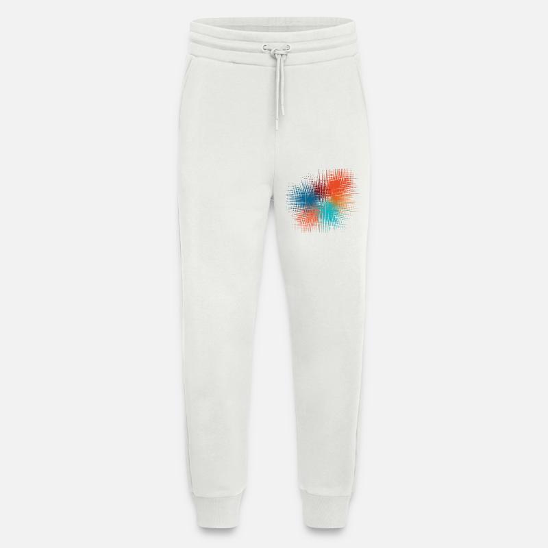 Explosion der Farben - Jogginghose - made by SPREAD - OFF WHITE